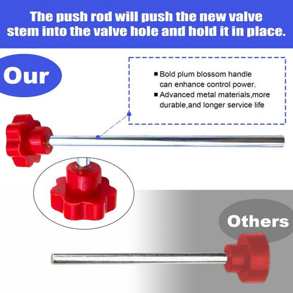 🚗 14-Piece Quick Change Tire Valve Stem Tool Kit – Fast DIY Valve Replacement