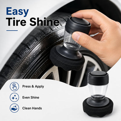 🚗 Limited-Time 49% OFF – Press-to-Apply Car Polish & Tire Shine Applicator