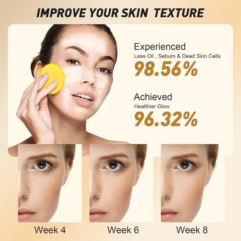 🔥Limited-Time 50% OFF🔥Turmeric & Kojic Cleansing Pads - 20pcs Deep Clean