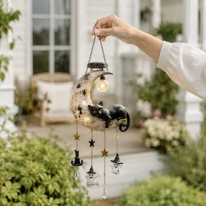 🌙 ✨ A Little Halloween Magic in Every Breeze – Solar Hanging Lantern 🎃