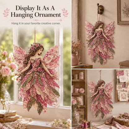 🔥🧚‍♀️ Fairy Wing Patchwork DIY Kit – Create A Magical Handmade Fabric Wall Hanging