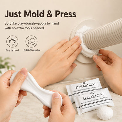 🧱🛡️ Moldable Sealant Clay-Moldable Wall Gap Filler for Draft & Pest Blocking