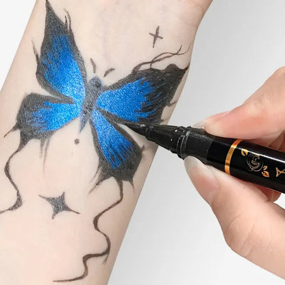 🎨 10-Color Body Paint Markers – Skin-Safe Face & Body Art Pens for Halloween Makeup and Creative Designs
