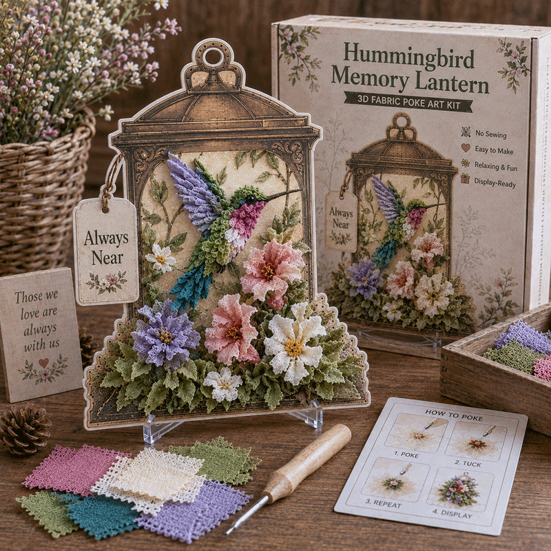 🕊️ Always Near Bird Memory Lantern Craft Kit