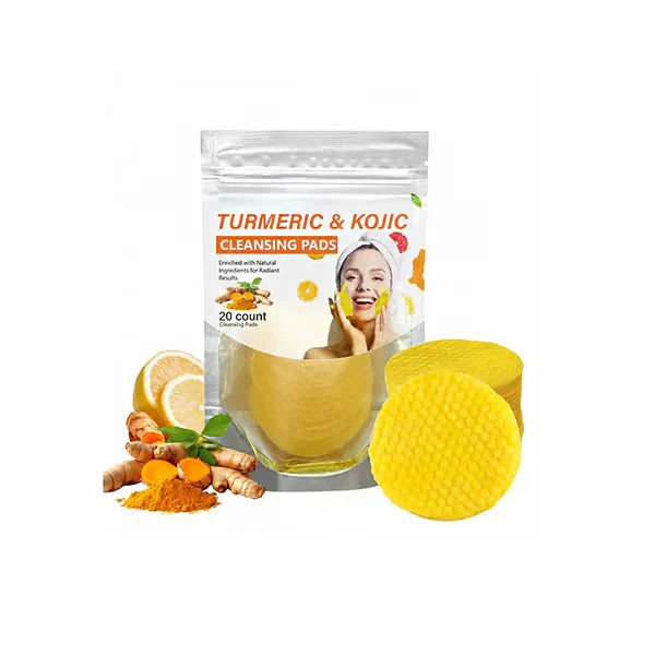 🔥Limited-Time 50% OFF🔥Turmeric & Kojic Cleansing Pads - 20pcs Deep Clean