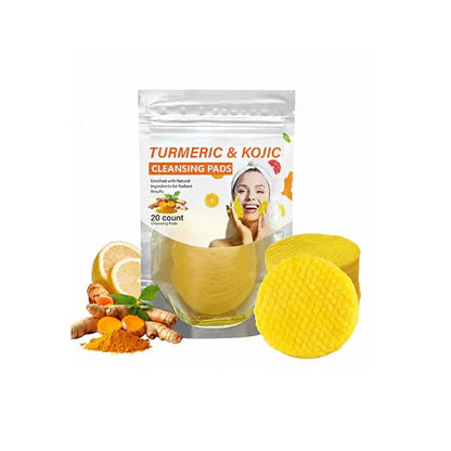 🔥Limited-Time 50% OFF🔥Turmeric & Kojic Cleansing Pads - 20pcs Deep Clean