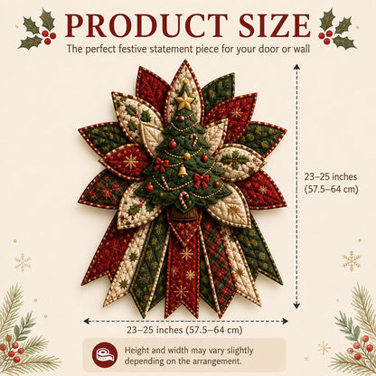 🎉 Holiday Celebration 50% OFF 🎄Christmas Keepsake Quilted Door Hanging DIY Sewing Kit