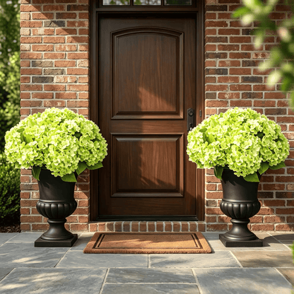 🌸 Outdoor Artificial Hydrangea Flowers – UV Resistant, Waterproof & Windproof 🌿