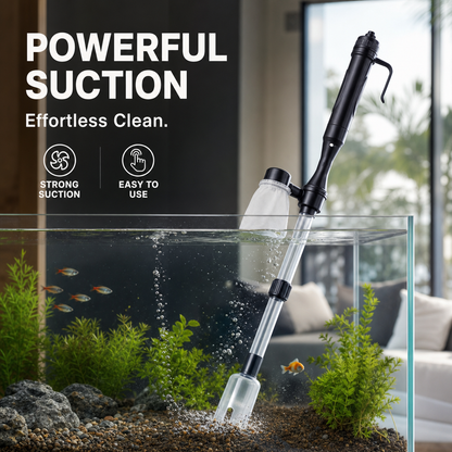 🐠 Electric Aquarium Gravel Cleaner & Water Changer Vacuum