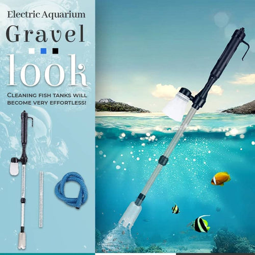 🐠 Electric Aquarium Gravel Cleaner & Water Changer Vacuum