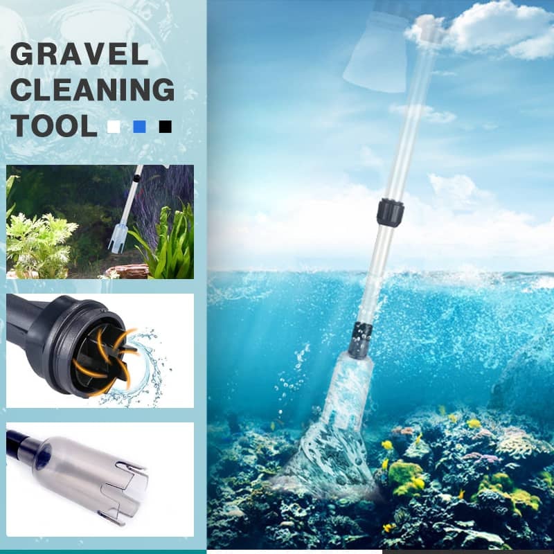 🐠 Electric Aquarium Gravel Cleaner & Water Changer Vacuum