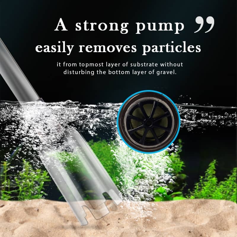 🐠 Electric Aquarium Gravel Cleaner & Water Changer Vacuum