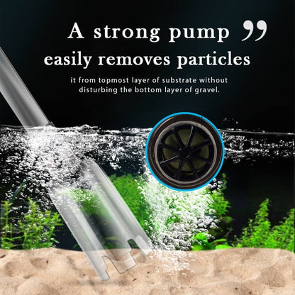 🐠 Electric Aquarium Gravel Cleaner & Water Changer Vacuum